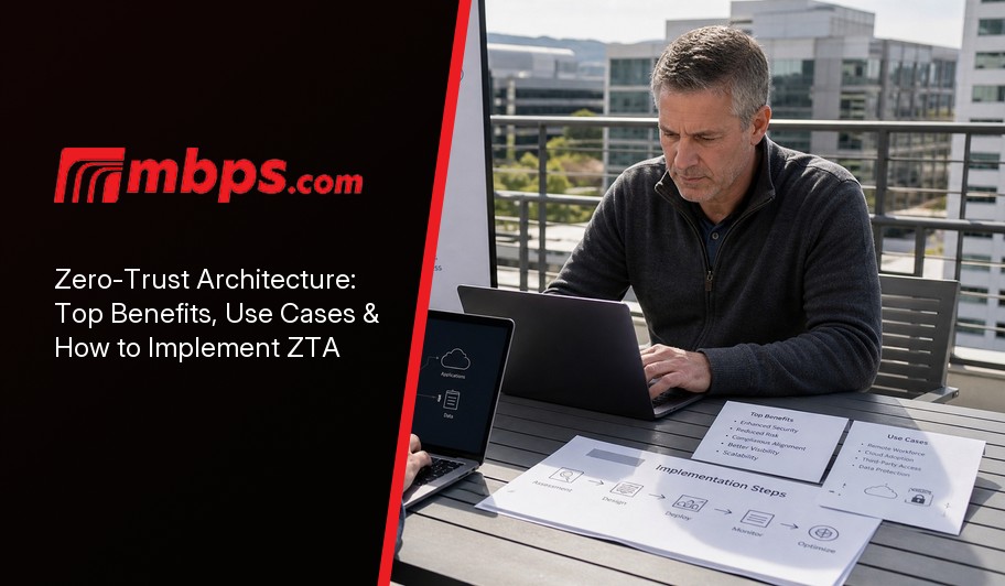 Zero-Trust Architecture: Top Benefits, Use Cases & How to Implement ZT —