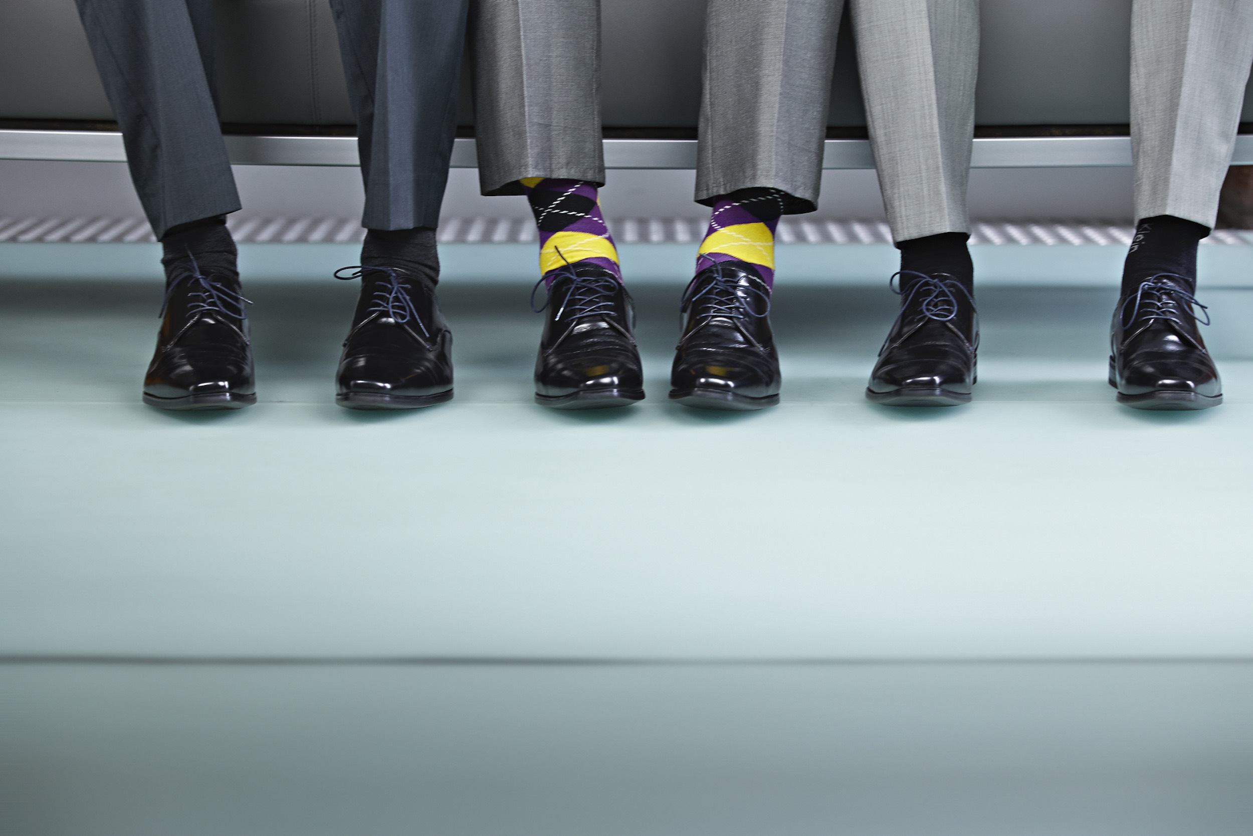 Businessmen discussing tax strategies