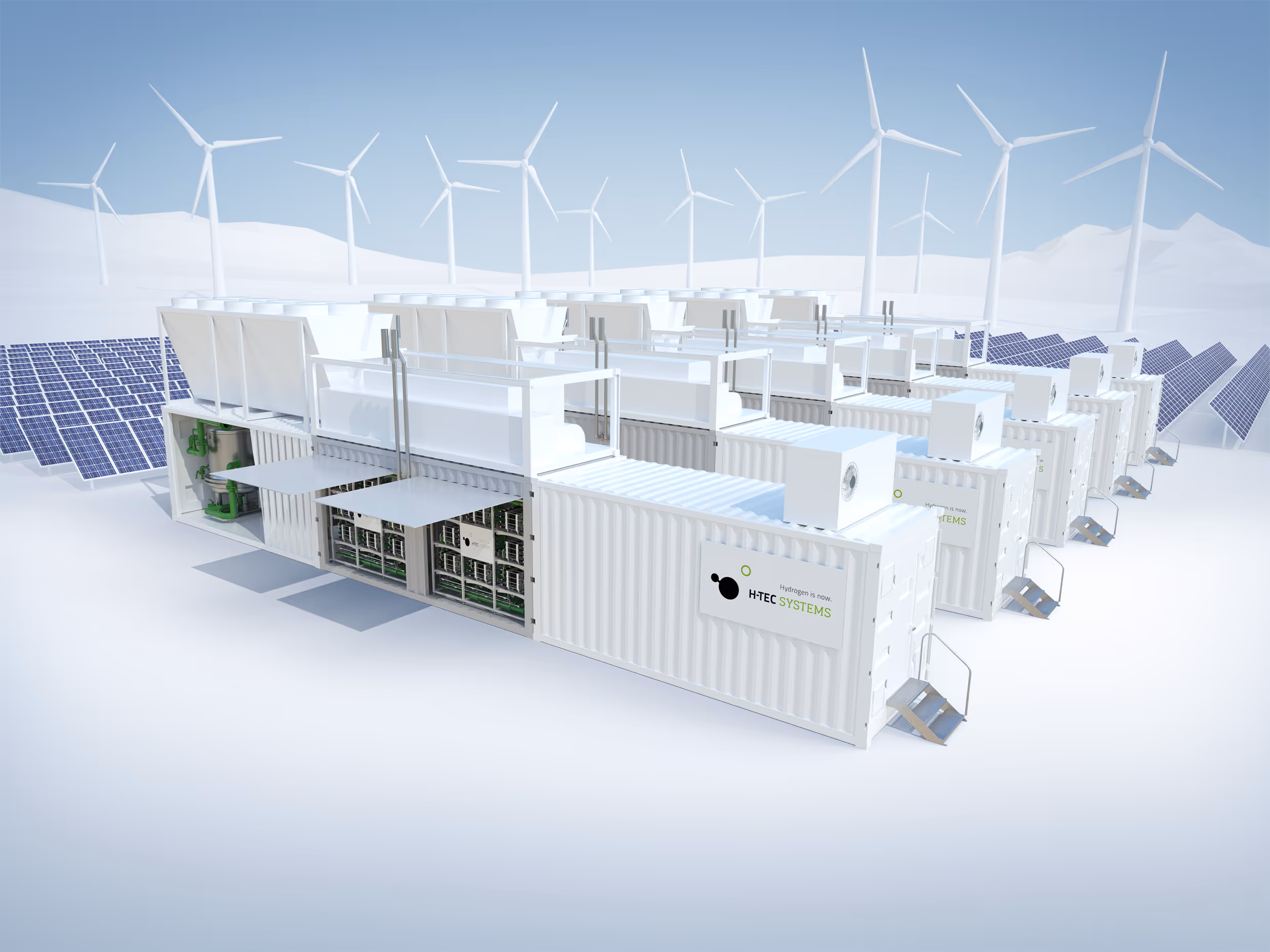 H-TEC SYSTEMS Hydrogen Cube System (©H-TEC SYSTEMS)