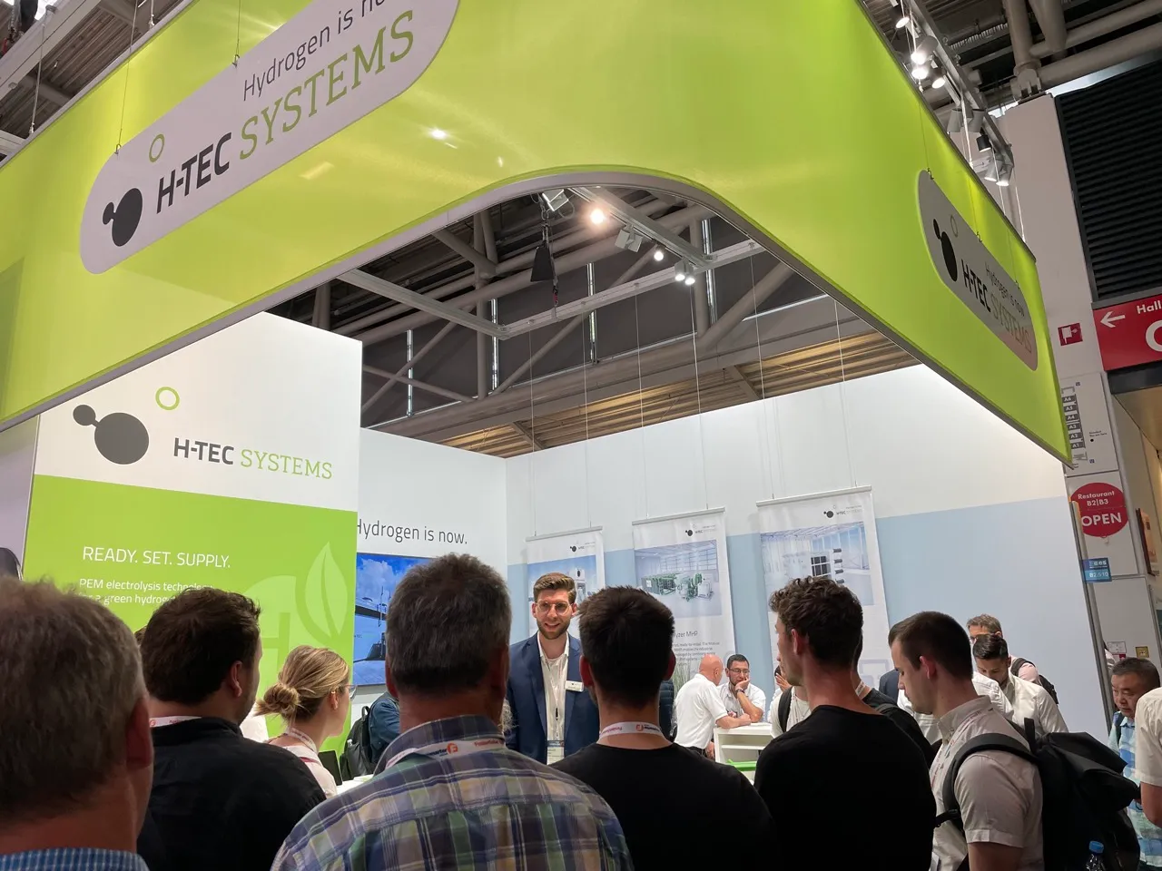 H-TEC SYSTEMS bei der smarter E Europe 2023 © H-TEC SYSTEMS