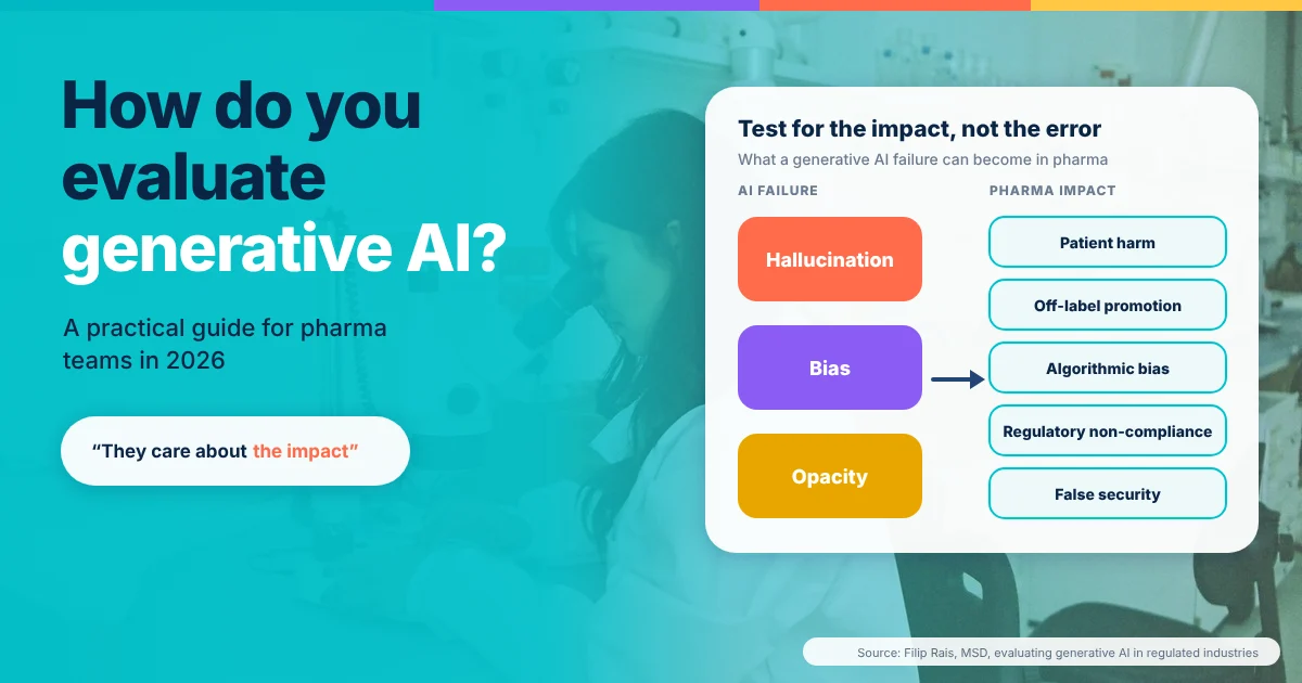 How Do You Evaluate Generative AI in Pharma? 2026 Guide