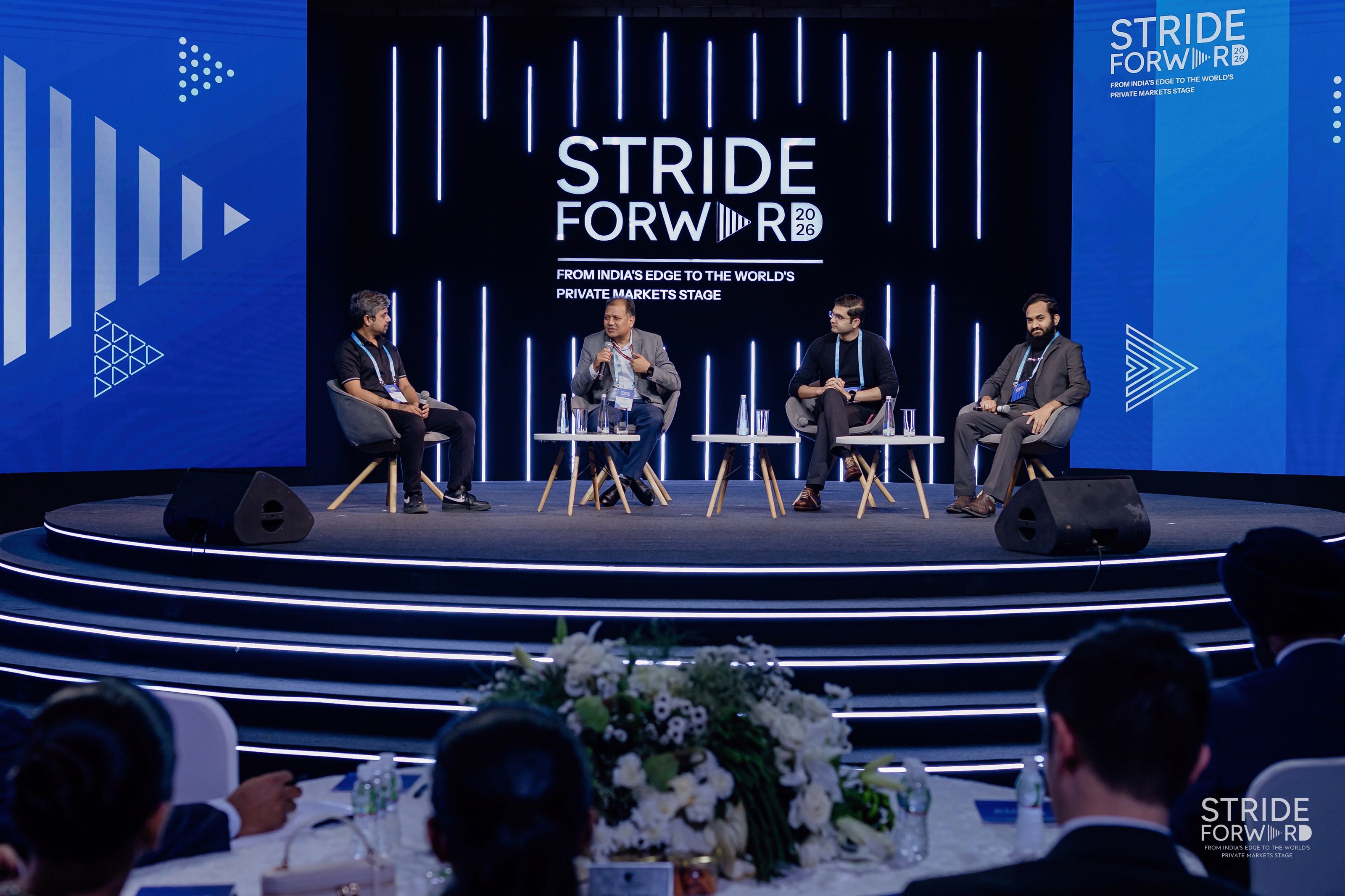 Panel discussion at Stride Forward 2026: Beyond the Launch, Building India's Space Economy