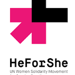 HeForShe campaign logo, supporting gender equality