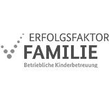 Logo der Evangelischen Familie mit stilisiertem Baum und dem Schriftzug ‚Bewährte christliche Werte‘ darunter.