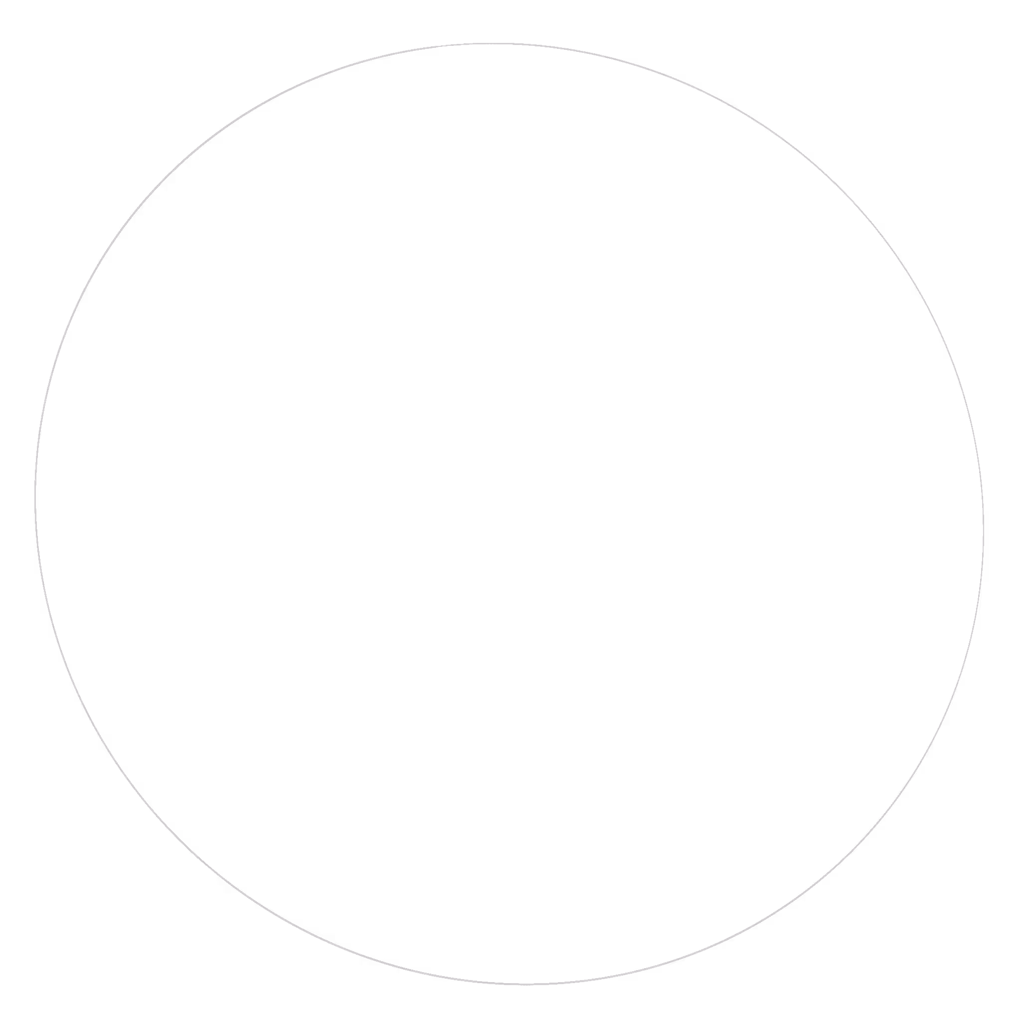 circular outline
