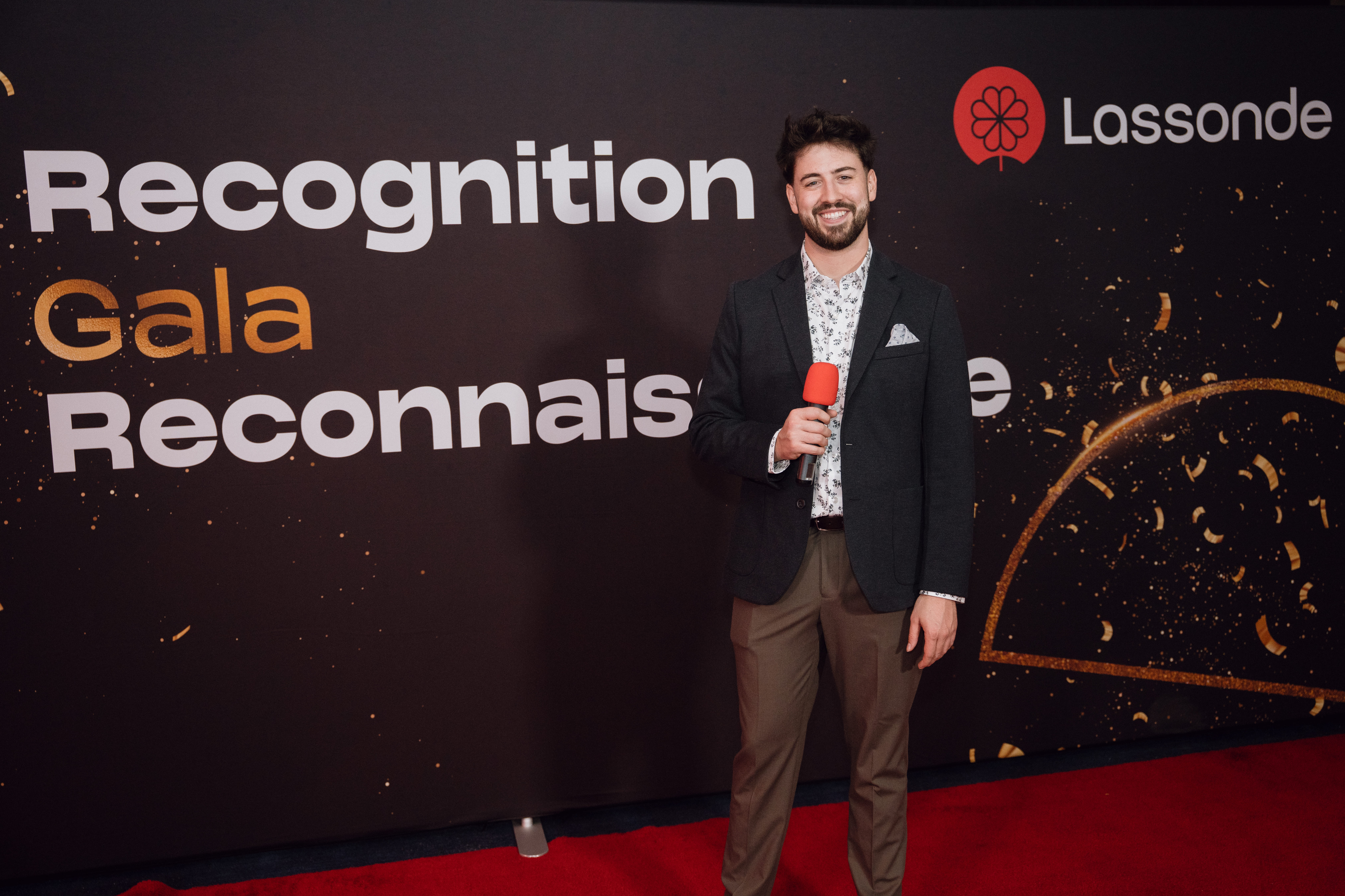 Randy Johnston entrevues vox pop Gala de reconnaissance Lassonde Montréal 2025