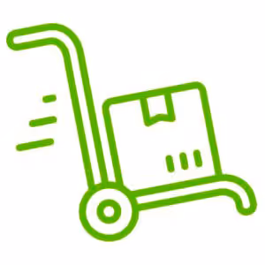 Triage and packaging step icon