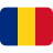 Drapelul României cu dungi verticale albastră, galbenă și roșie.