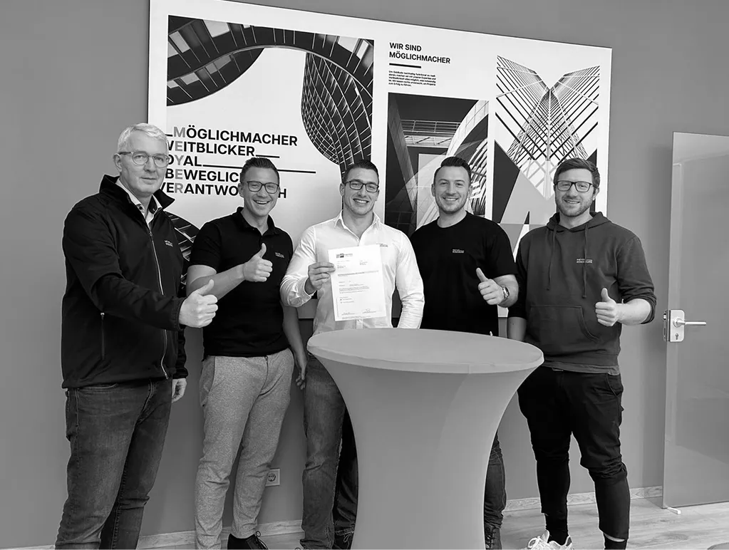 Team der Meyer Ingenieure GmbH bei einer Firmenveranstaltung