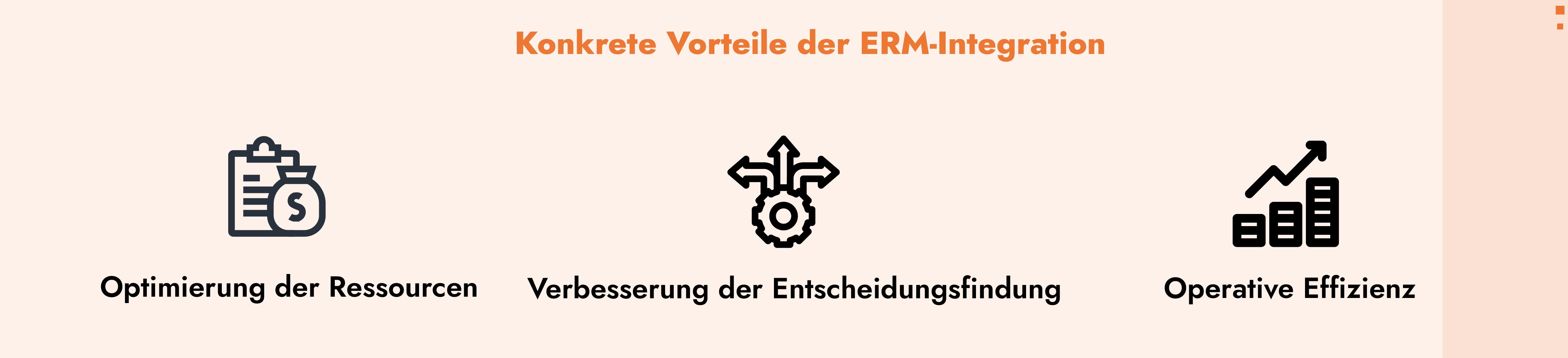 Konkrete Vorteile der ERM-Integration