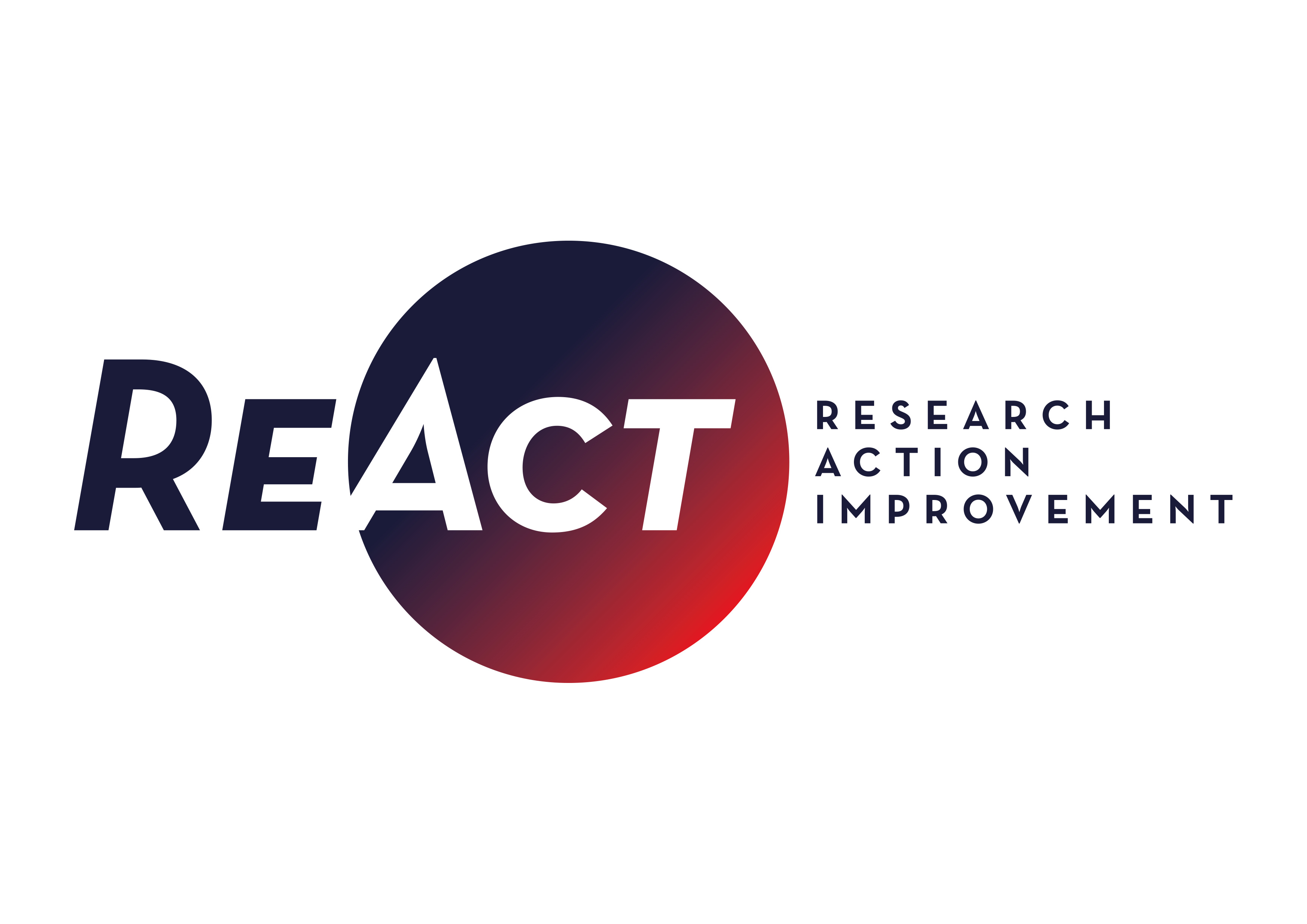 ReAct (Research Action Improvement) logo
