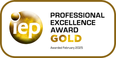 Institute of Employability Professionals Professional Excellence Award Gold, awarded February 2025