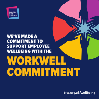 Business in the Community Workwell Commitment badge