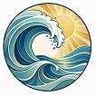 New Wave Clubhouse, Brighton logo