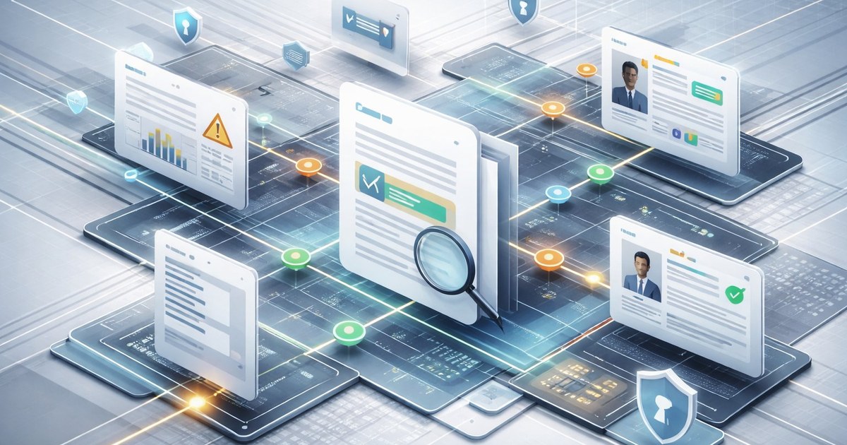 Knowledge graph visualization connecting trade association members, programs, content, and governance for AI