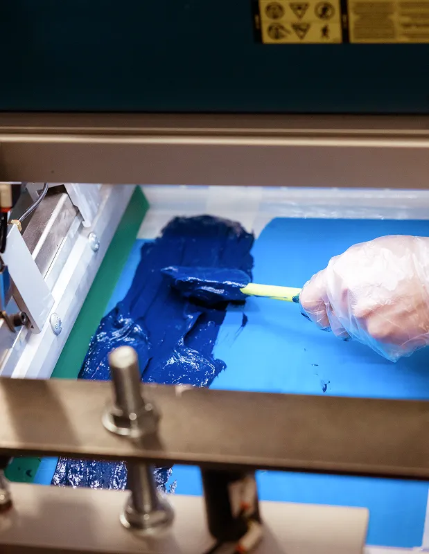 Adding ink to the screen