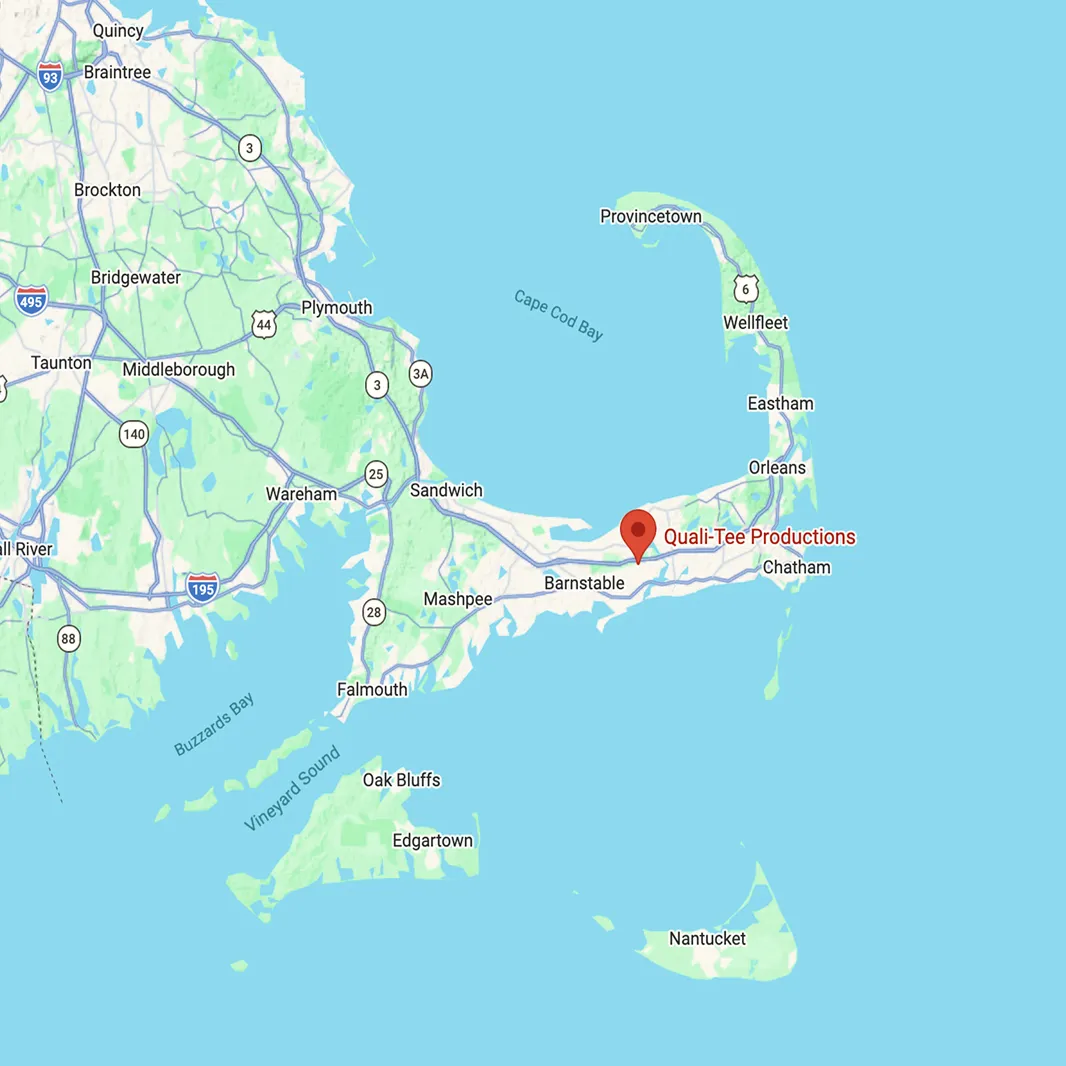 Service Map of Cape Cod and the South Shore