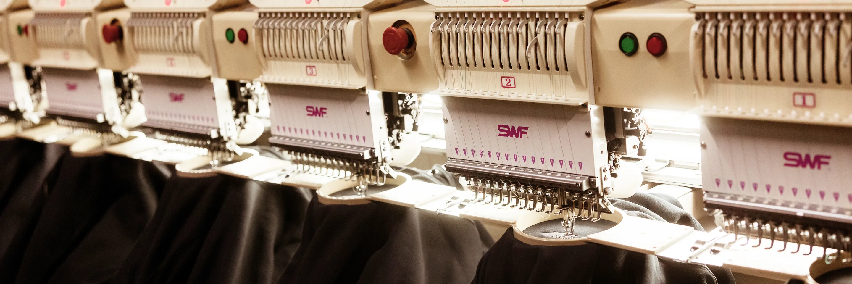 Embroidery machines