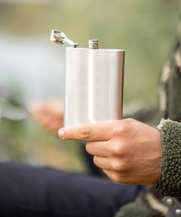 Image of blank hip flask