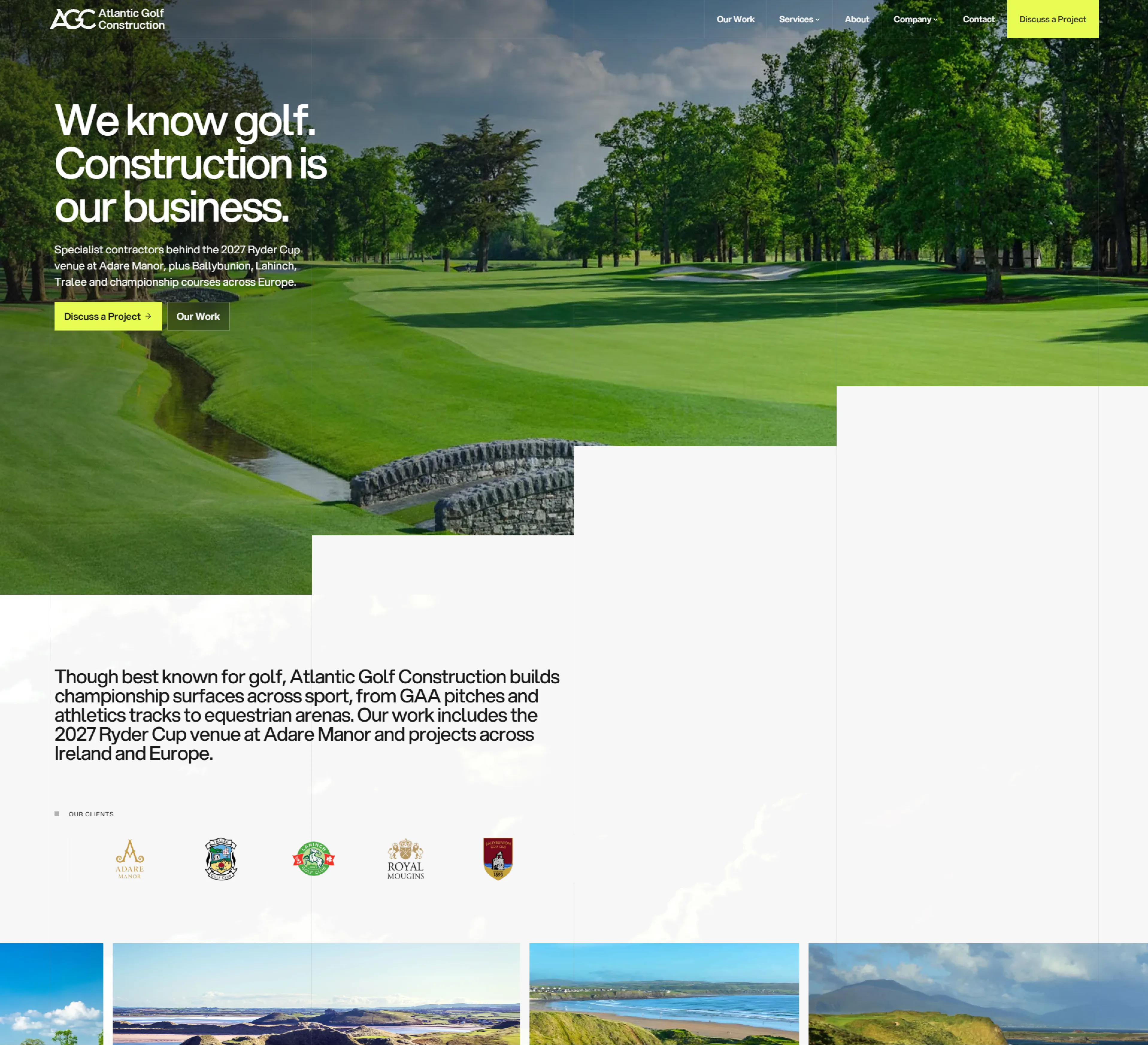 Atlantic Golf Construction