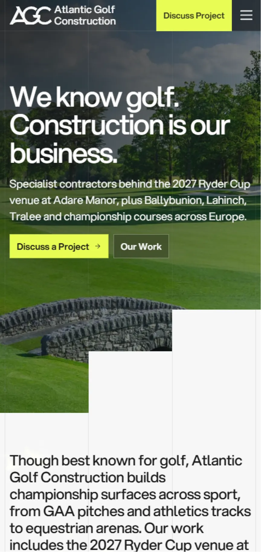 Atlantic Golf Construction