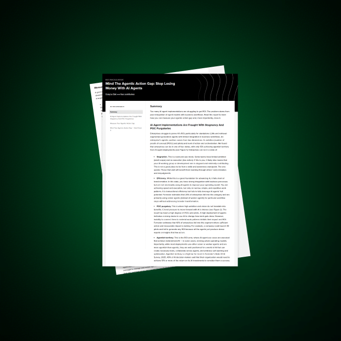 Forrester report: How AI Agent Orchestration Drives ROI