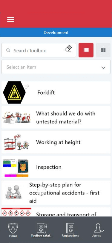 Figure 5 : Safety toolbox module