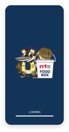 Figure 1 : RRT Food Box Mobile App