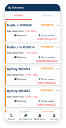 Figure 4 : RRT Food Box Mobile App