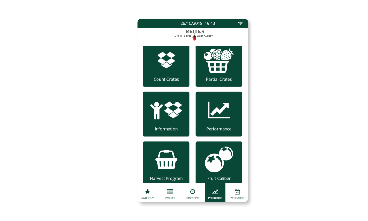Figure 1 : Maravilha Farms Field Data Collector App