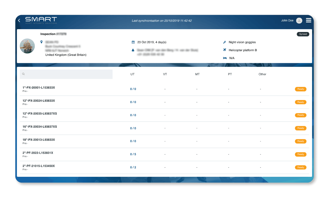 Figure 3 : SMART AIS Asset Management Application