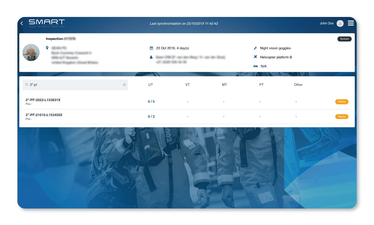Figure 2 : SMART AIS Asset Management Application