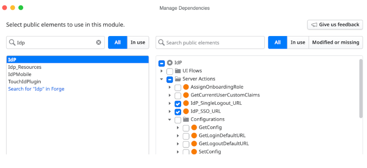 Implementing different authentication providers in different applications