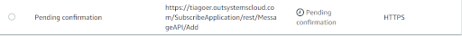 Request confirmation