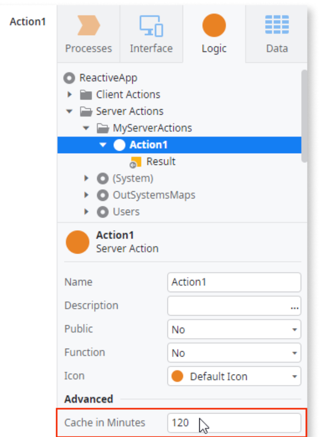 action 1 cache in minutes