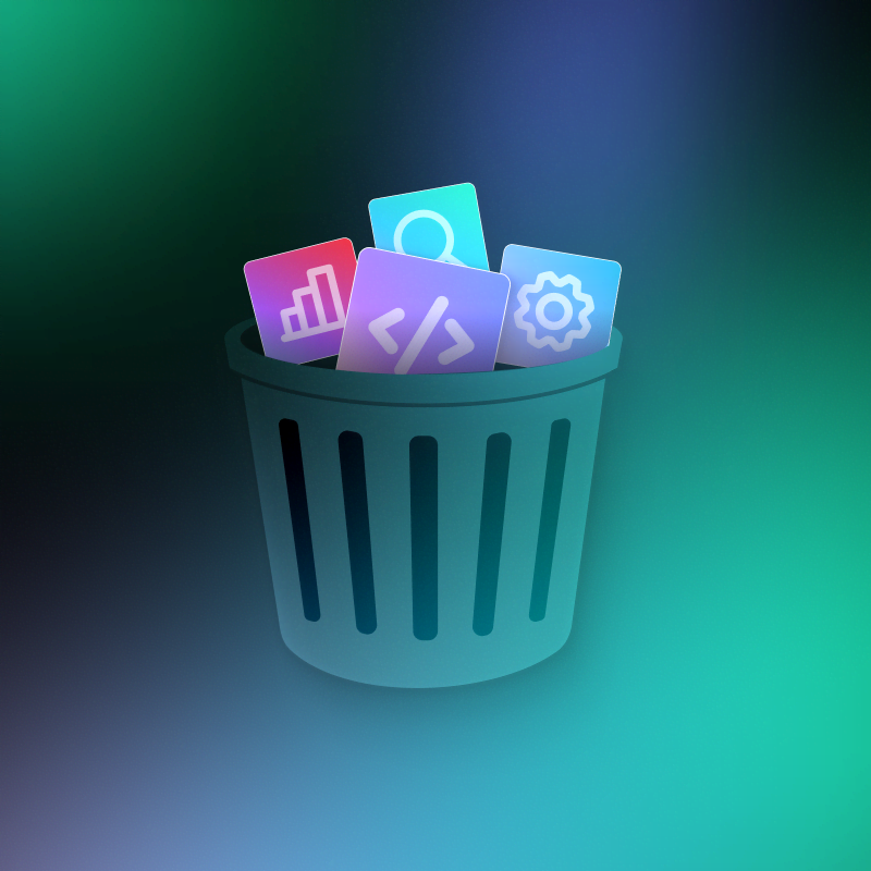 Deleting apps from your ODC instance programmatically