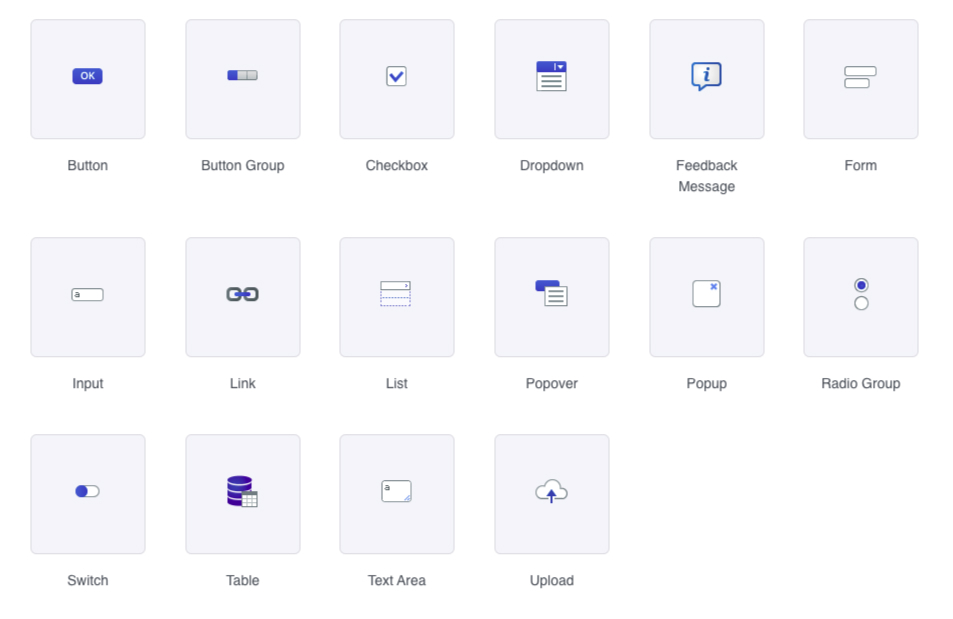 outsystems ui widgets