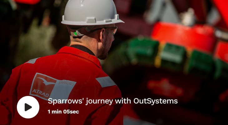 sparrows journey with outsystems video thumbnail