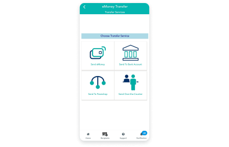 Figure 3 : MarCoPay eWallet mobile app