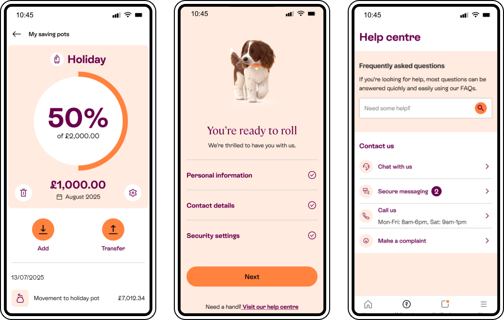 banking mobile app
