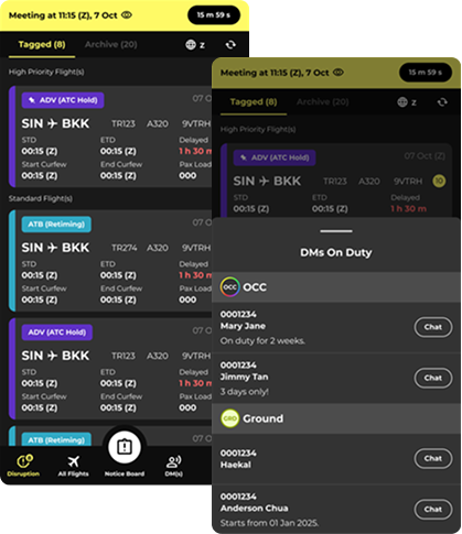 flight operations management app