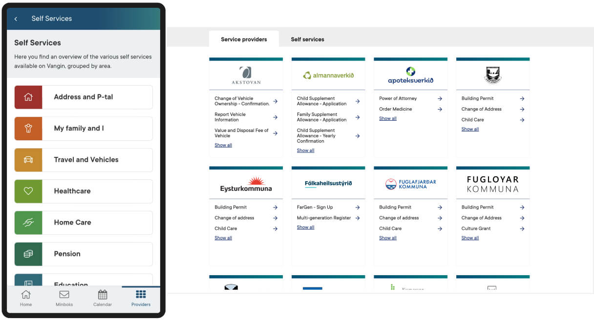 vangin citizen portal app