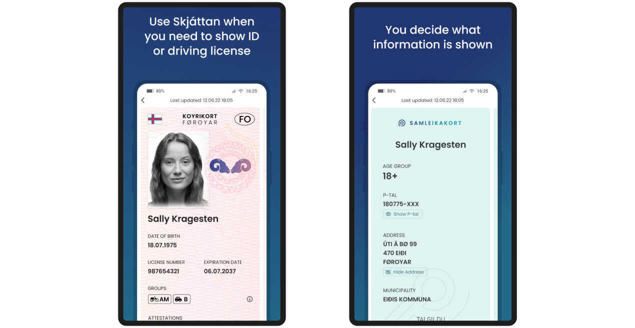skjattan digital wallet app