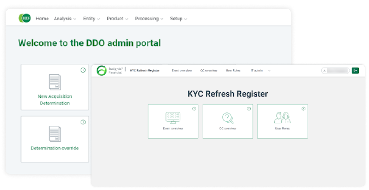 customer personal data portal