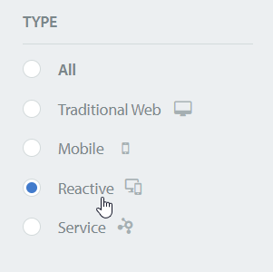 Reactive Forge components