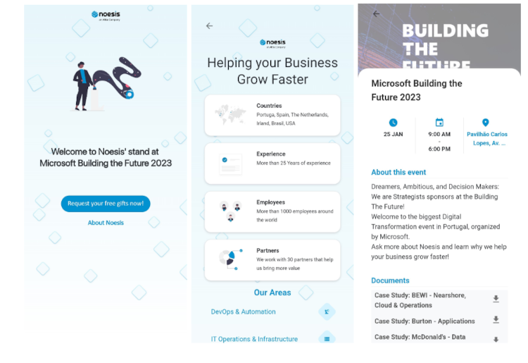 Noesis event management app