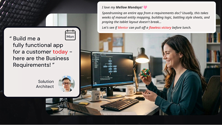 danni is challenged to generate a full app