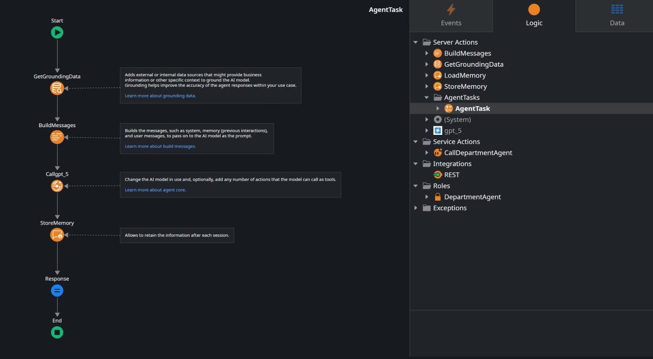 outsystems development environment