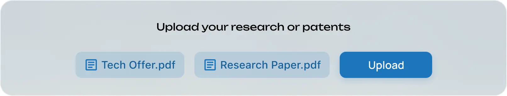 Upload documents for AI analysis