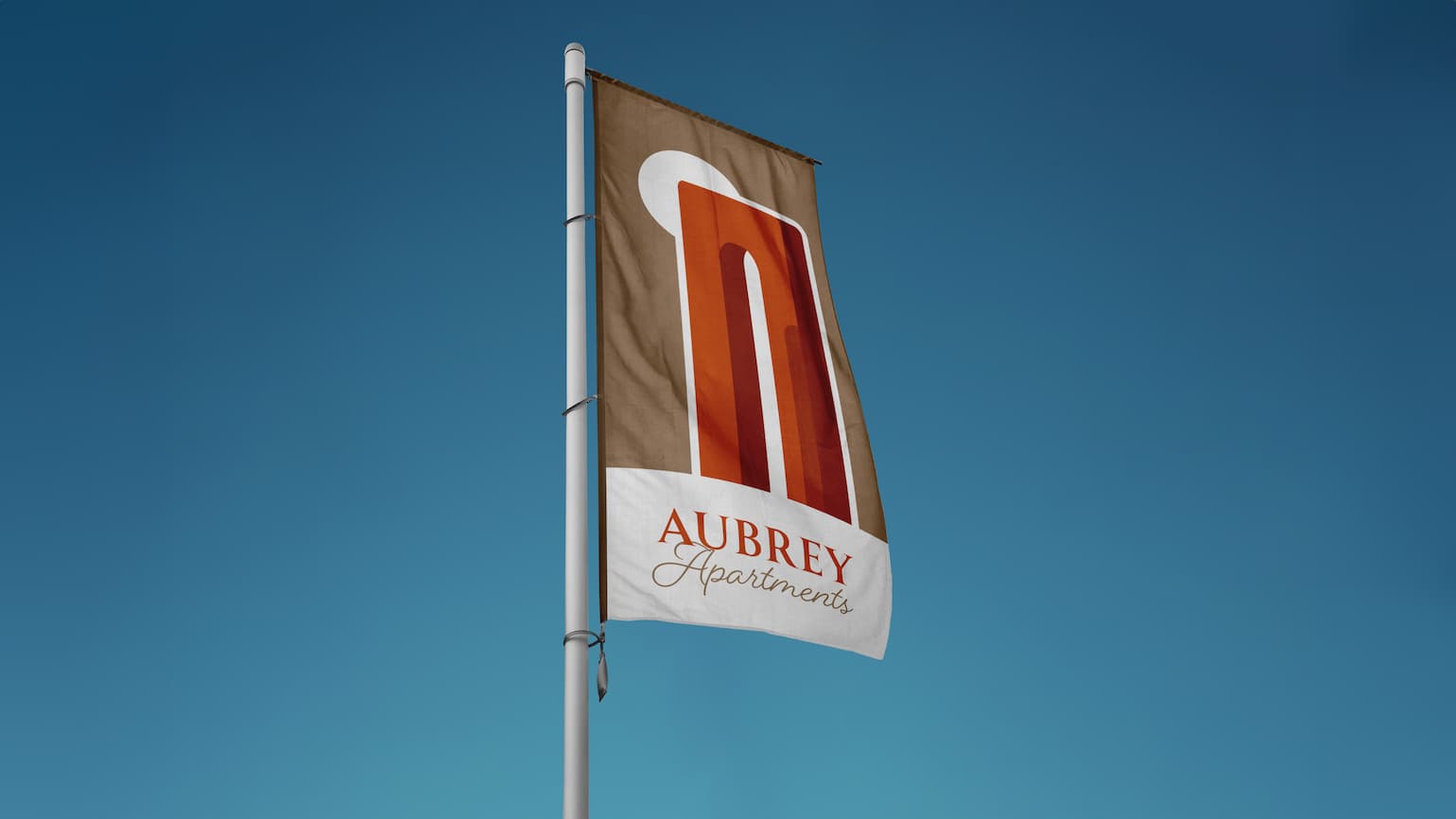 Multifamily Logo and Brand Design for Aubrey Apartments